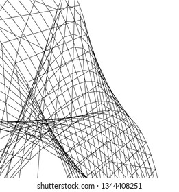 Geometric background. Abstract shape