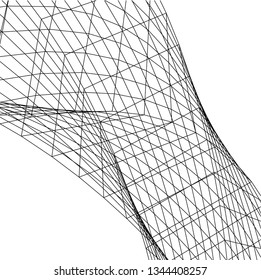 Geometric background. Abstract shape