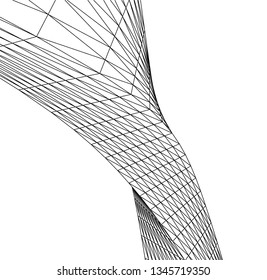 Geometric background. Abstract shape