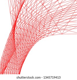 Geometric background. Abstract shape