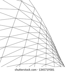 Geometric background. Abstract shape