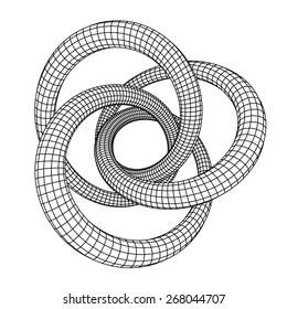 Geometric background. Abstract shape