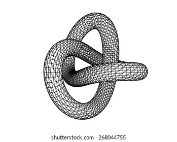 Geometric background. Abstract shape