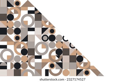 Geometric background. Abstract shape background. Vector illustration.