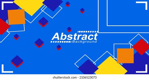 geometric background with abstract shapes