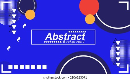 geometric background with abstract shapes