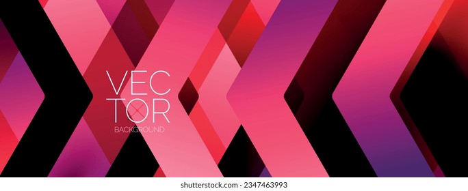 Geometric background adorned with dynamic arrows and sleek lines, forming intricate web of movement and energy, captivating the eye with its mesmerizing patterns