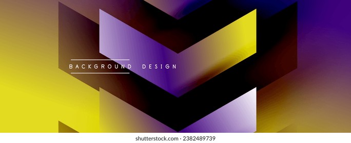 Geometric background adorned with dynamic arrows and sleek lines, forming intricate web of movement and energy, captivating the eye with its mesmerizing patterns