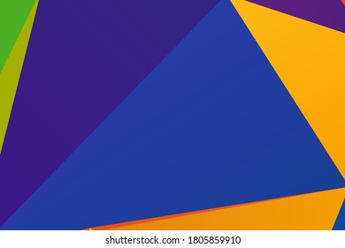 Fondo geométrico para banners, Fondos de escritorio mimísticos en un estilo moderno. Ilustración vectorial.