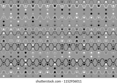 Geometric background with beautiful elements