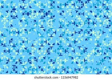 Geometric background with beautiful elements