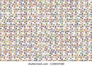 Geometric background with beautiful elements