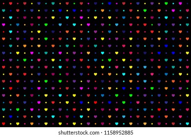 Geometric background with beautiful elements