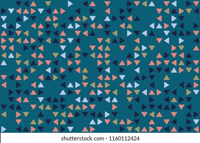 Geometric background with beautiful elements