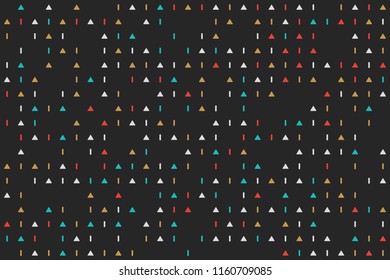 Geometric background with beautiful elements