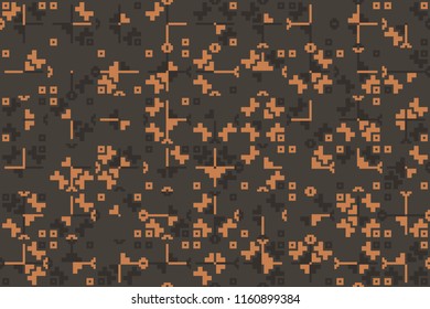 Geometric background with beautiful elements