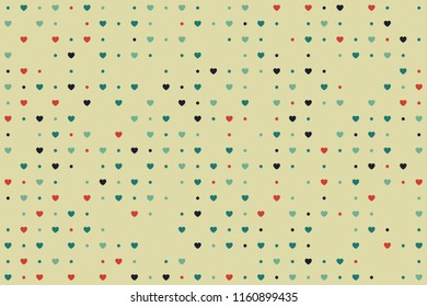 Geometric background with beautiful elements