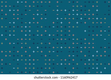 Geometric background with beautiful elements