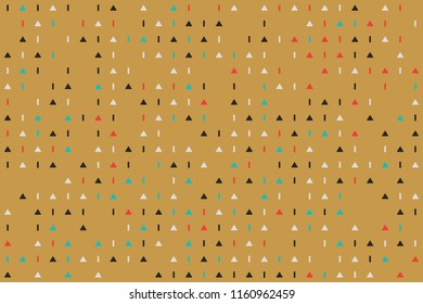 Geometric background with beautiful elements