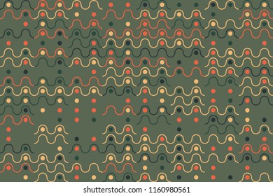 Geometric background with beautiful elements