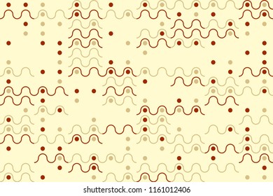 Geometric background with beautiful elements