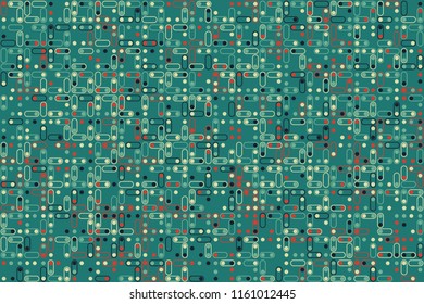 Geometric background with beautiful elements