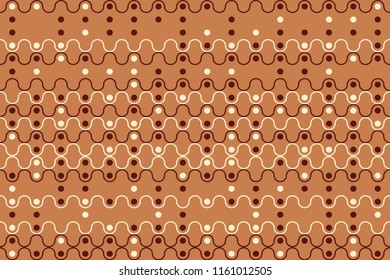 Geometric background with beautiful elements