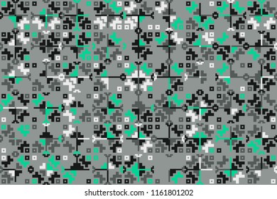 Geometric background with beautiful elements
