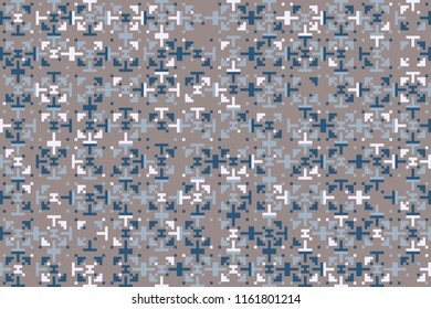 Geometric background with beautiful elements