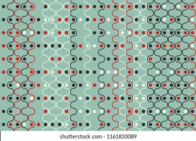 Geometric background with beautiful elements