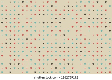 Geometric background with beautiful elements