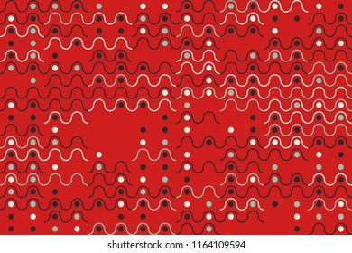 Geometric background with beautiful elements