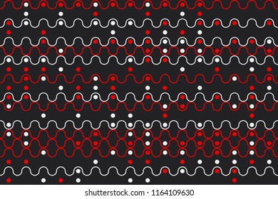 Geometric background with beautiful elements