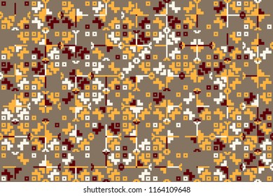 Geometric background with beautiful elements