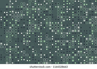 Geometric background with beautiful elements