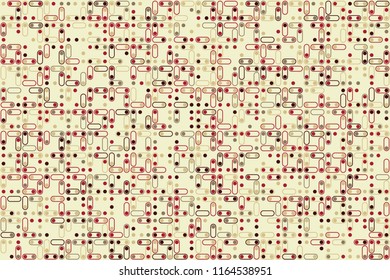 Geometric background with beautiful elements