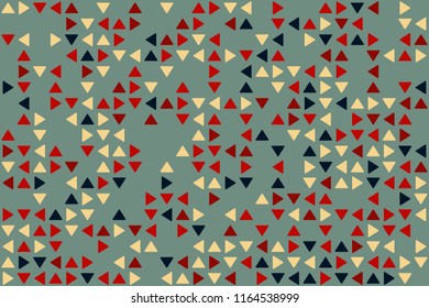 Geometric background with beautiful elements