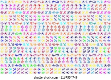 Geometric background with beautiful elements