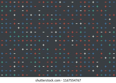 Geometric background with beautiful elements