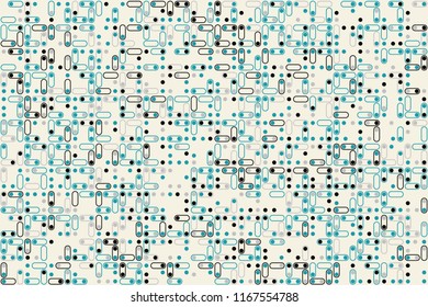 Geometric background with beautiful elements