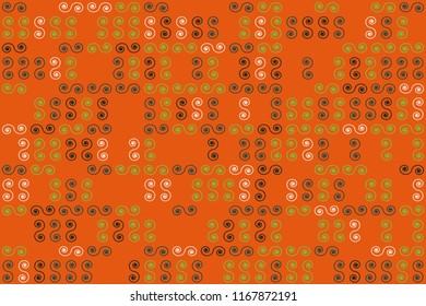 Geometric background with beautiful elements