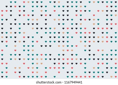 Geometric background with beautiful elements