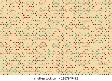Geometric background with beautiful elements