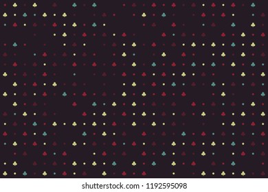 Geometric background with beautiful elements