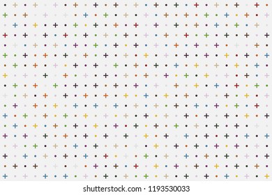 Geometric background with beautiful elements