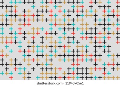 Geometric background with beautiful elements