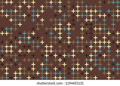 Geometric background with beautiful elements