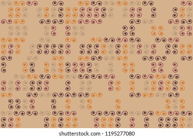 Geometric background with beautiful elements