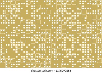 Geometric background with beautiful elements