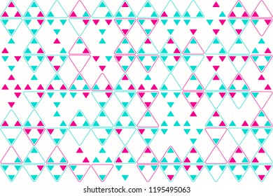 Geometric background with beautiful elements